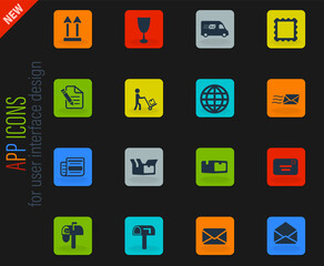 Post service simply icons