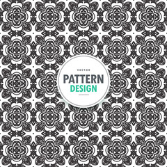 Vector seamless pattern. Modern texture. Repeating abstract background.