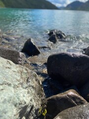 rocks in the sea