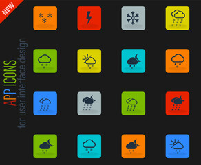 Weather simply icons