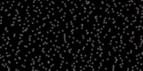 Dark Orange vector layout with bright stars. Colorful illustration in abstract style with gradient stars. Pattern for websites, landing pages.