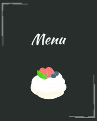 Bakery menu