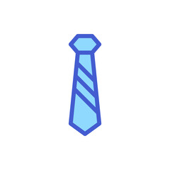 necktie icon vector illustration filled outline style. father's day icon set.