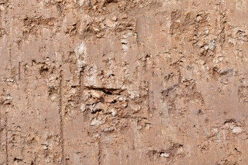 background of clay in detail