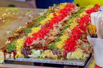 Japanese okonomiyaki