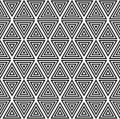 Seamless geometric triangles pattern and texture.