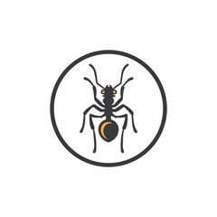 Ant vector illustration design