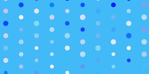 Light blue vector texture with disks.