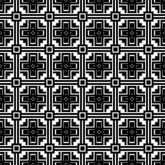 Seamless geometric ornamental vector pattern. Abstract background