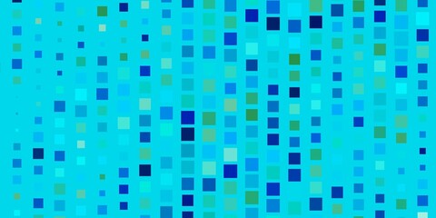 Light BLUE vector background in polygonal style. Abstract gradient illustration with rectangles. Pattern for commercials, ads.