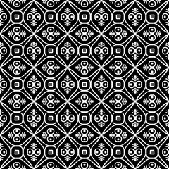 Seamless geometric ornamental vector pattern. Abstract background