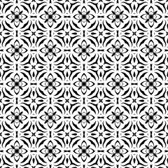 Geometric ornamental vector pattern. Seamless design.