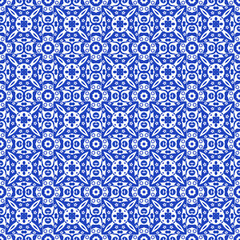 Geometric ornamental vector pattern. Seamless design.