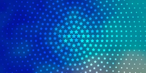 Light Blue, Red vector pattern with abstract stars. Blur decorative design in simple style with stars. Theme for cell phones.