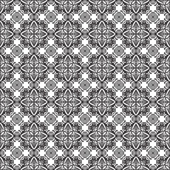 Geometric ornamental vector pattern. Seamless design.