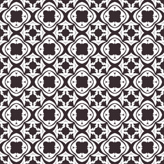 Geometric ornamental vector pattern. Seamless design.