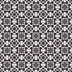 Geometric ornamental vector pattern. Seamless design.