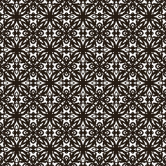 Geometric ornamental vector pattern. Seamless design.
