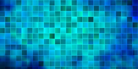 Dark BLUE vector background with rectangles.