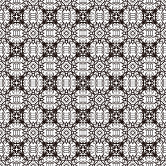 Seamless vector pattern. Background pattern in geometric ornamental style.