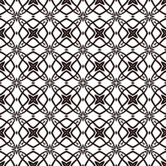 Naklejka premium Seamless vector pattern. Background pattern in geometric ornamental style.