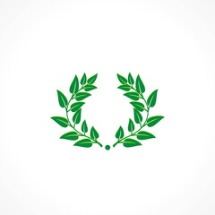 Laurel Wreath Vector icon