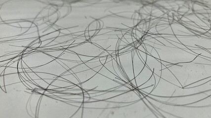 Chemotherapy cancer patient coping with losing hair and anxiety depression 