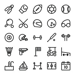 Sports Vector Icons 1