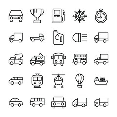 Transport Vector Icons  3