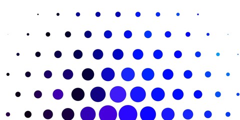 Light Pink, Blue vector background with spots. Abstract colorful disks on simple gradient background. Pattern for booklets, leaflets.