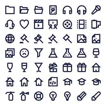 Line Essential Icons 10