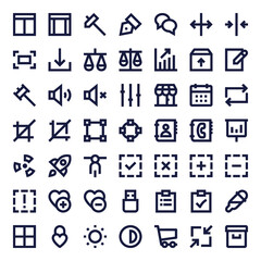 Line Essential Icons 35