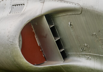 Air intake of jet engine