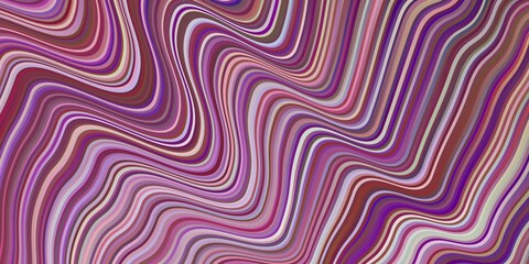 Light Pink, Green vector pattern with lines.