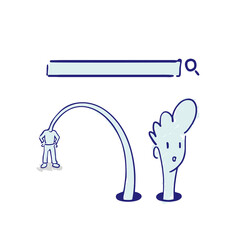 Creative design of searching bar