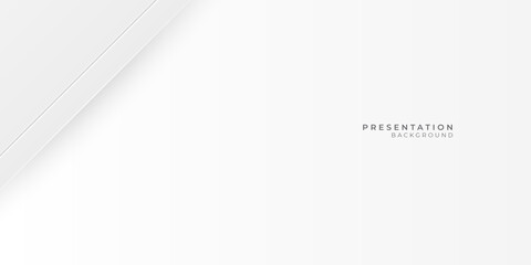 Modern abstract light silver 3d background vector for presentation design. Elegant corporate concept design with line pattern