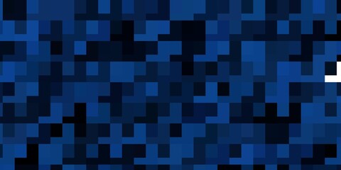 Light BLUE vector pattern in square style. New abstract illustration with rectangular shapes. Pattern for websites, landing pages.