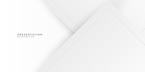 Modern abstract light silver 3d background vector for presentation design. Elegant corporate concept design with line pattern