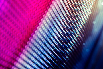 CloseUp LED blurred screen. LED soft focus background. abstract background ideal for design.