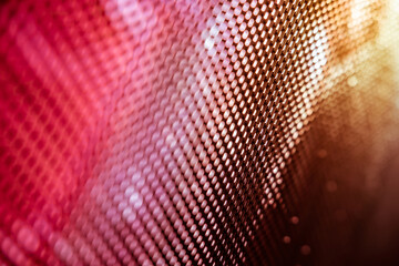 CloseUp LED blurred screen. LED soft focus background. abstract background ideal for design.