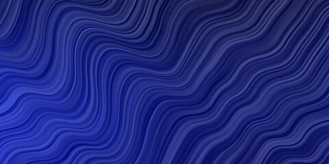 Dark BLUE vector layout with curves.