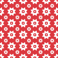 Two sized stars in a seamless repeat pattern background