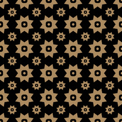 Two sized stars in a seamless repeat pattern background