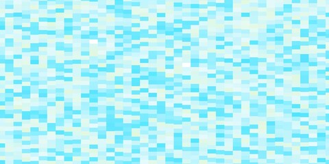 Light BLUE vector background with rectangles. Colorful illustration with gradient rectangles and squares. Pattern for commercials, ads.