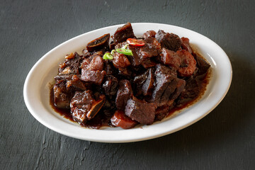 Braised Short Ribs - Korean Food Galbi jjim
