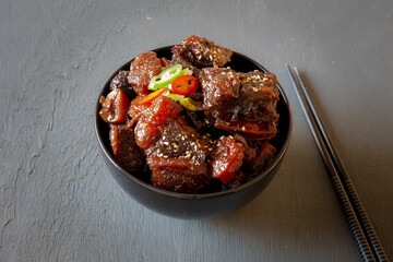 Braised Short Ribs - Korean Food Galbi jjim
