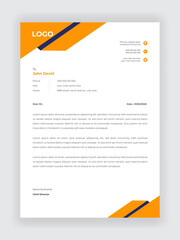 Business Style Corporate Letterhead Design Vector Template