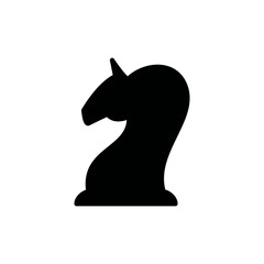 Chess icon vector logo design template trendy