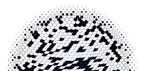 Light Purple vector template with circles. Abstract decorative design in gradient style with bubbles. Pattern for booklets, leaflets.