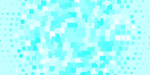 Light BLUE vector background with rectangles. Modern design with rectangles in abstract style. Design for your business promotion.